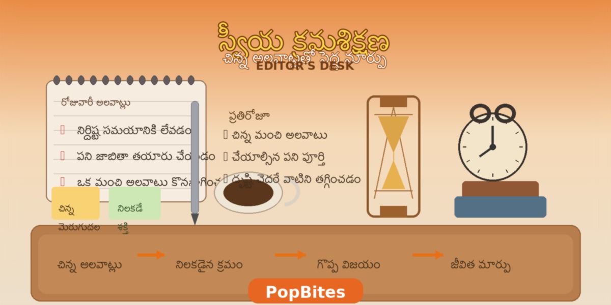 selfdiscipline  small habits big change