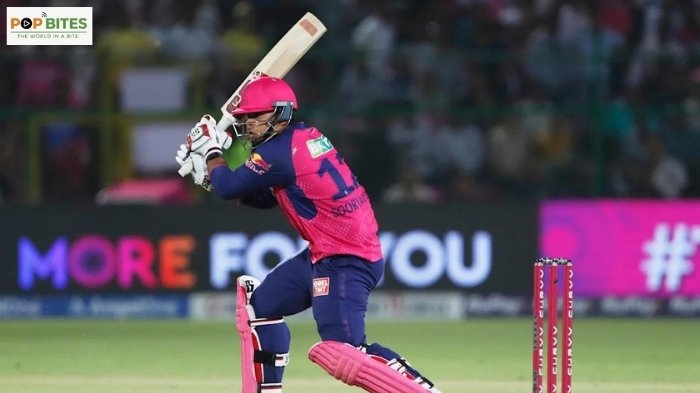 78 in 26 balls vaibhav blitz powers rr to 202 chase vs rcb