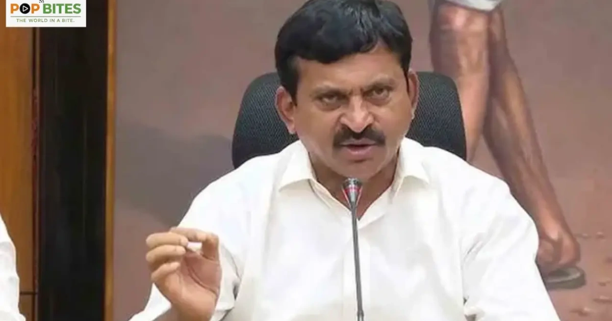 ponguleti srinivas reddy hits back at harish rao over 22-a land issue