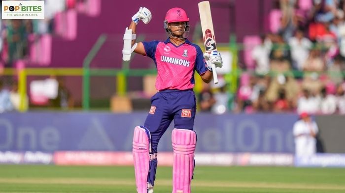 rajasthan beat mumbai by 27 runs in raincurtailed game as jaiswal blazes away