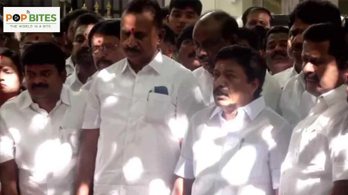 revolt in aiadmk shanmugam faction supports vijay tvk