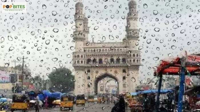 thunderstorms gusty winds and heavy rains hit telangana  weather alert issued