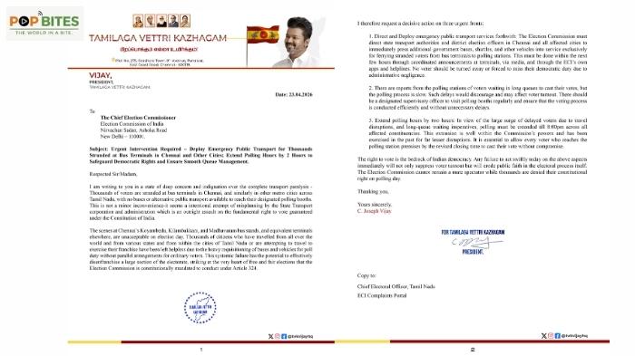 vijay seeks poll time extension in tamil nadu voting