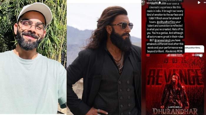 virat kohli praises dhurandhar the revenge applauds ranveer singhs performance