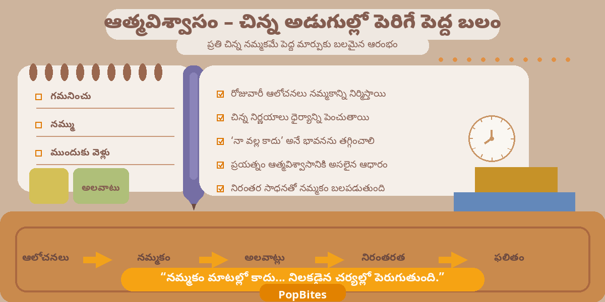 selfbelief a big strength built through small steps