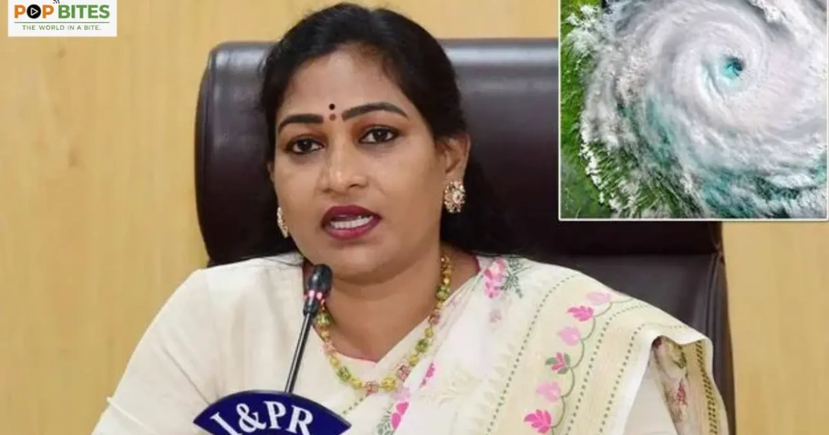 andhra pradesh on alert as cyclone arnab intensifies home minister anitha urges caution