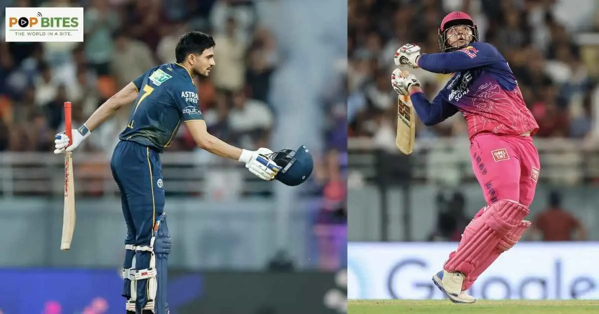 gill century takes gujarat titans into final after rajasthan fight