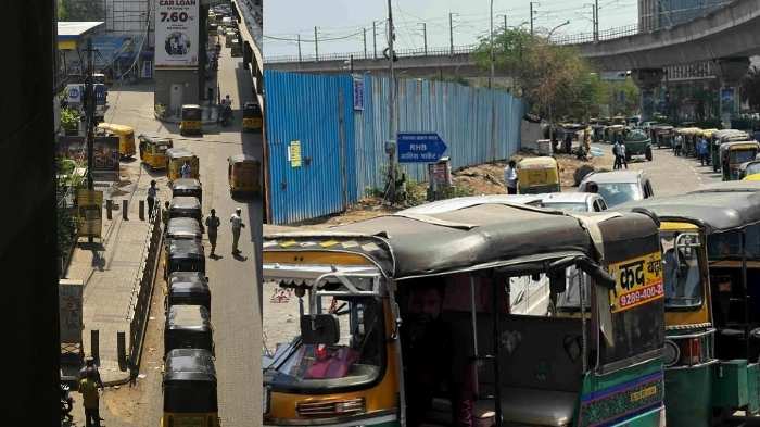 గ్యాస్‌ కొరతతో ఆటోడ్రైవర్ల ఇబ్బందులు