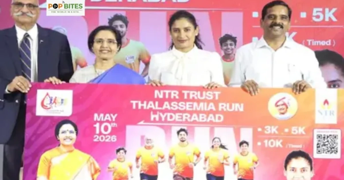 తలసేమియా రన్‌ ప్రారంభించిన నారా భువనేశ్వరి
