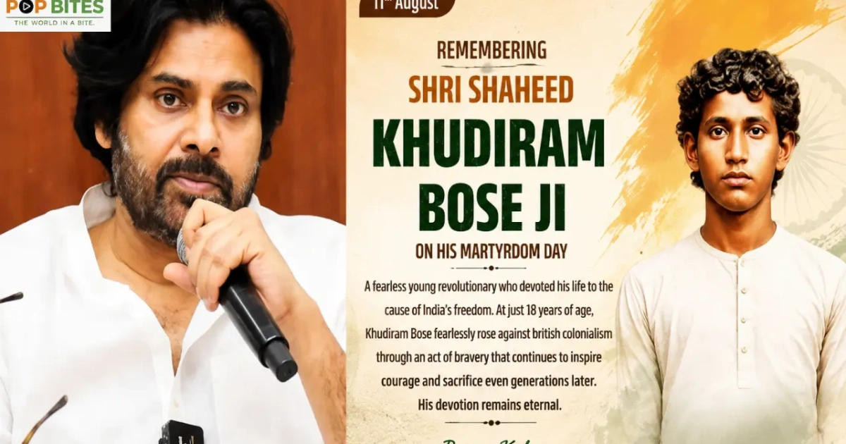 18 ఏళ్లకే దేశం కోసం త్యాగం.. ఖుదీరామ్ బోస్‌కు పవన్ కల్యాణ్ నివాళి