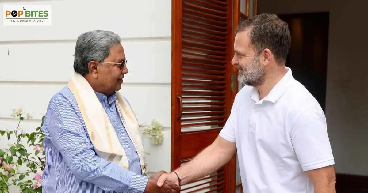 siddaramaiah meets rahul gandhi amid karnataka cabinet talks