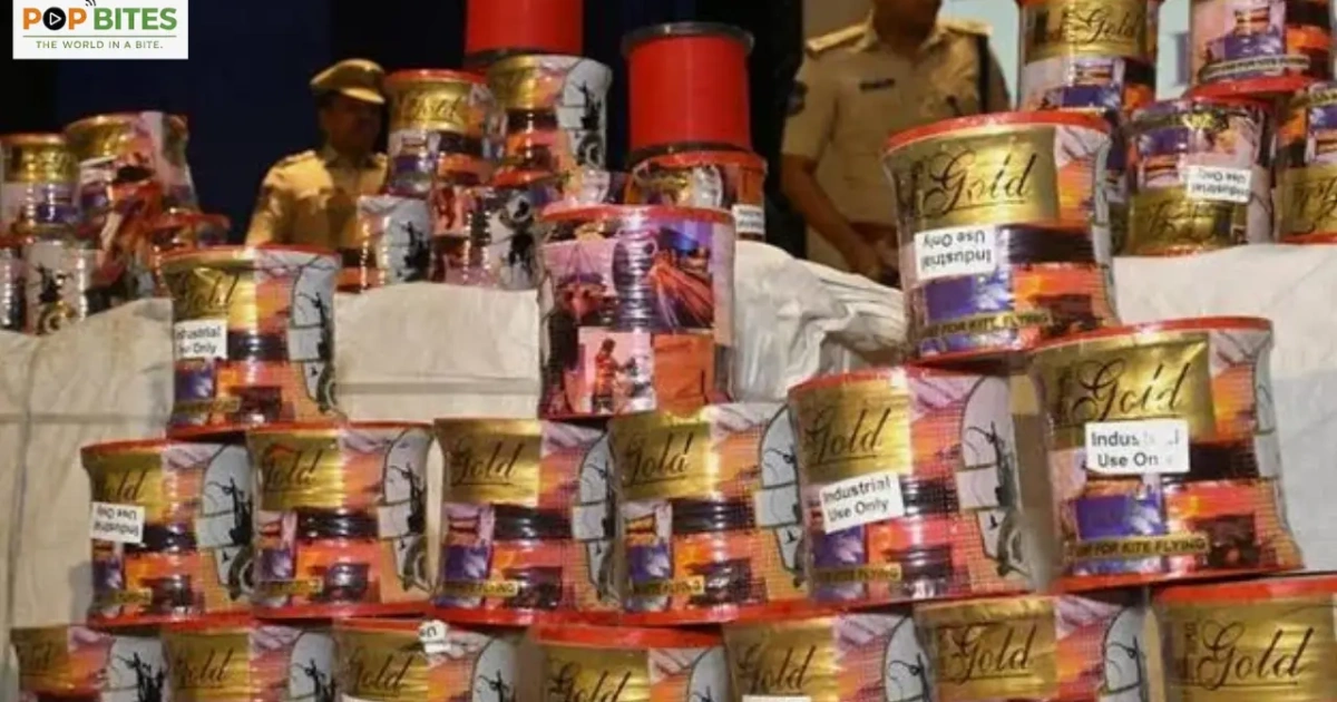 telangana warns of shop licence cancellation for selling synthetic manja