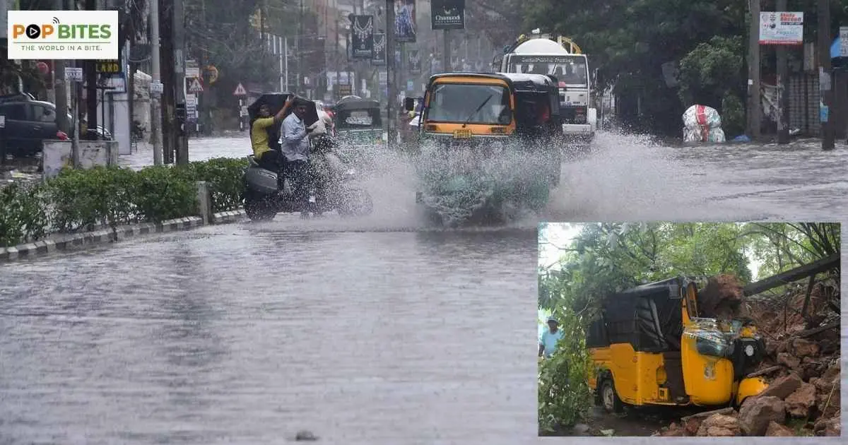 thunderstorms and heavy rain forecast in andhra pradesh and telangana