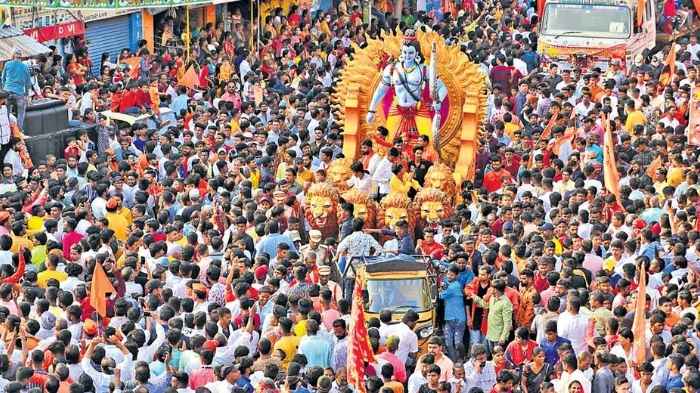 శోభాయాత్రకు భారీ భద్రత.. పకడ్బందీ ఏర్పాట్లు