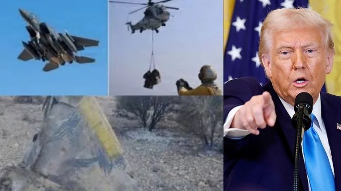 us rescue mission succeeds after f15e officer is stranded inside iran