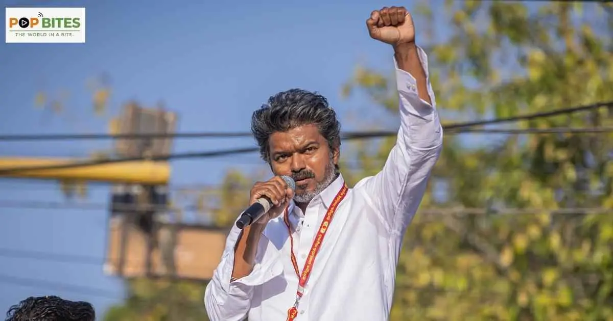 vijay hits back at opposition over early criticism
